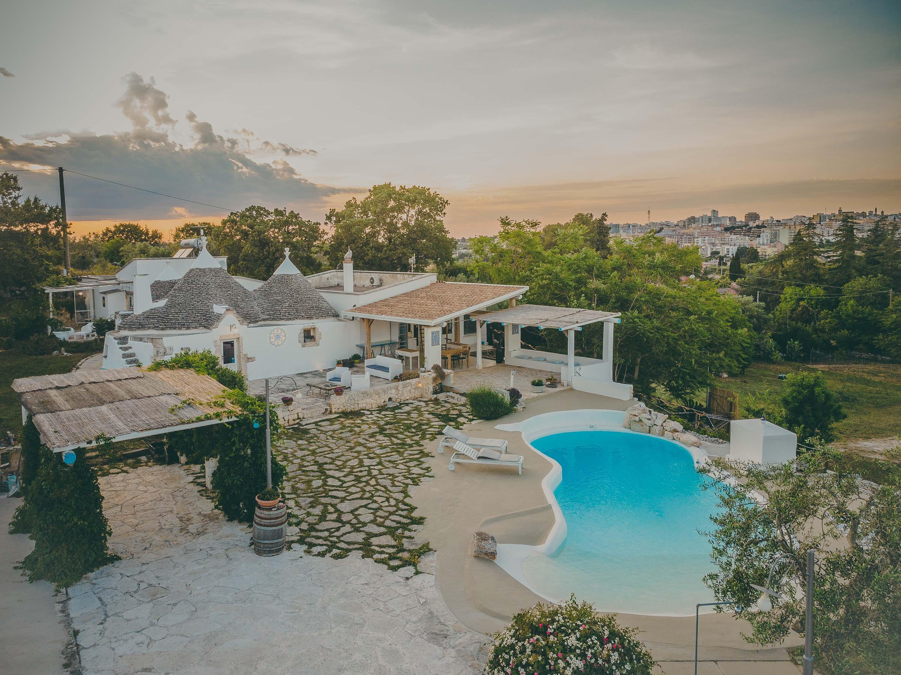 Trulli Terra Magica Panzió Putignano Kültér fotó